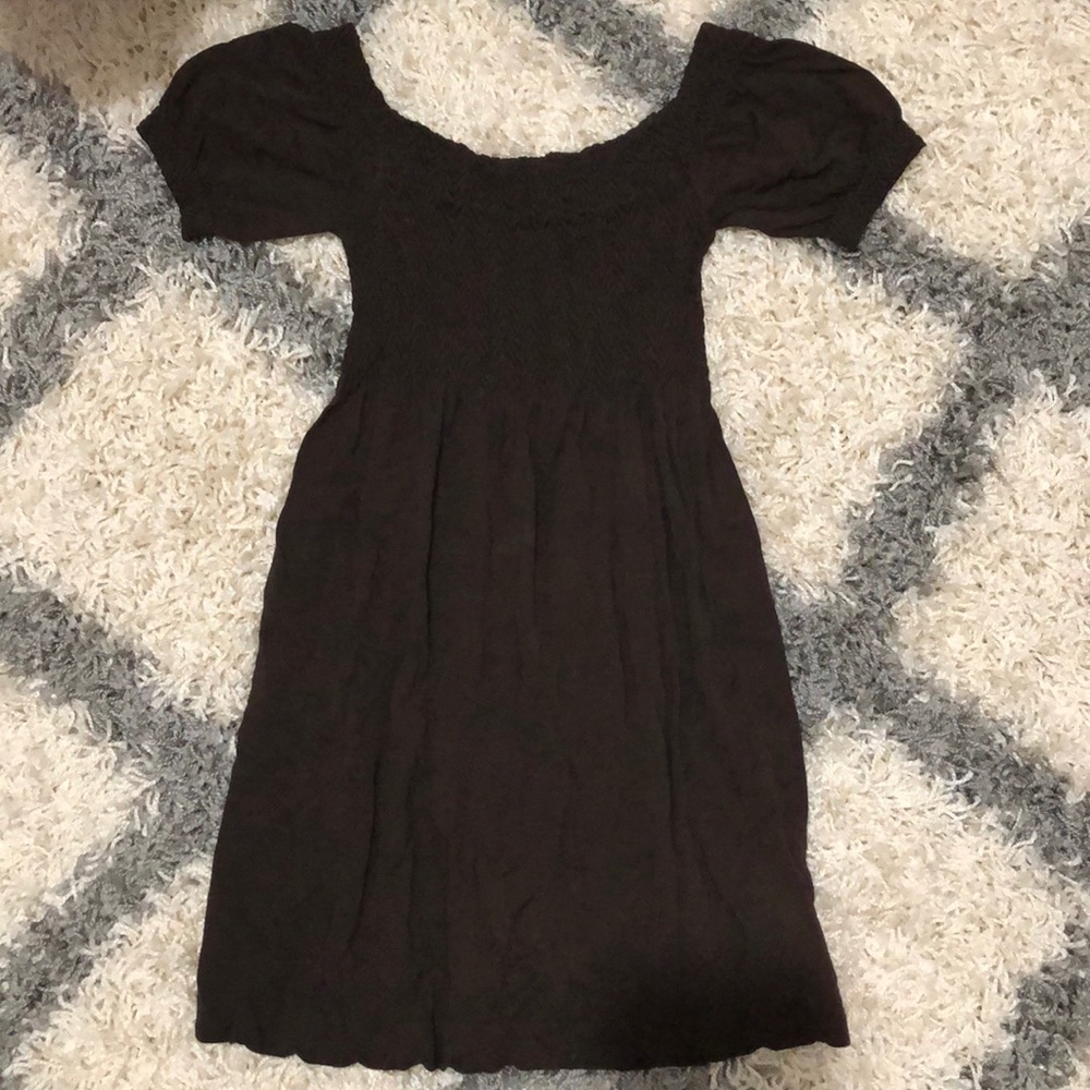 Longer Dark Brown Shirt